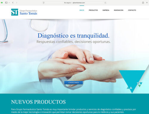 Diseño web Santo Tomás