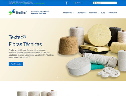Diseño web Textec